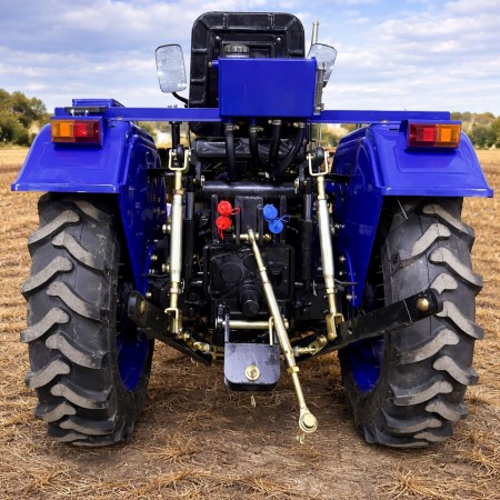 Трактор ДМТЗ 254В із гідропідсилювачем керма, редукторними мостами, примусова гідравліка, вага 1480 кг